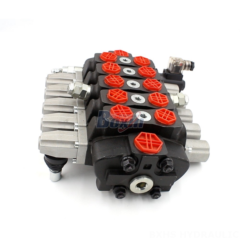 SD8-Electric Unloading Valve 5 Position 3 Solenoid 12v 24v Hydraulic Directional Control Valve main image